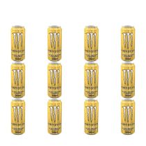 Monster Energy Ultra Gold Pineapple Drink 500ml - Pack of 12