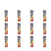 Rapide 3-in-1 Universal White Sealant Adhesive Filler 260ml - Pack of 12