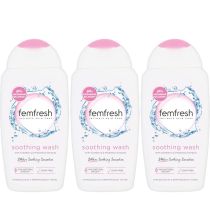 Femfresh  Intimate Skin Care Soothing Wash 250ml - Pack of 3