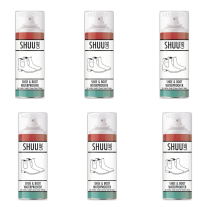 Shuu Care Shoe & Boot Waterproofer Spray 300ml - Pack of 6