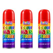 Special Occasions Colour Hair Spray Assorted 200ml - Pack of 3