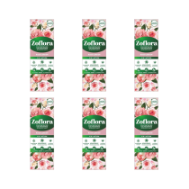 Zoflora Rose Garden Concentrated Multipurpose Disinfectant 250 ML - Pack of 6