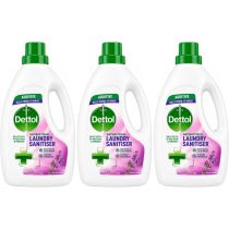 Dettol Lavender Laundry Cleanser 1.5L - Pack of 3