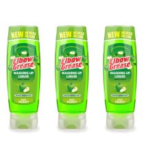 Elbow Grease Stand Up Easy Squeezy Apple Fresh Washing Up Liquid 450ml - Pack of 3