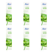 Nair Hair Removal Cream with Aloe Vera & Argan Oil for Sensitive Skin 100ml - Pack of 6