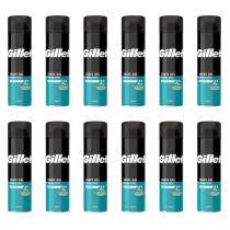 Gillette Classic Sensitive Skin Shaving Gel 200ml - Pack of 12