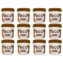 Eco Style Hair Gel Coconut Oil Max Hold 236ml - Pack of 12