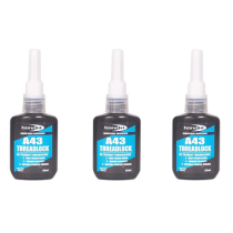 Bond It A43 Threadlock Blue 50ml - Pack of 3