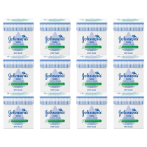 Johnson Cotton Buds 200 - Pack of 12