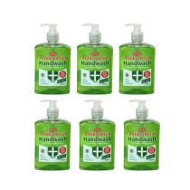 Certex Antibacterial Moisturizing Tea Tree & Aloe Vera Handwash 500ml - Pack of 6