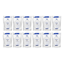 Dove Caring Liquid Hand Wash Refill 500ml pouch on white background
