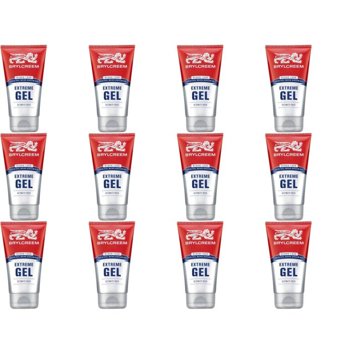 Brylcreem Orignal Men's Grooming Extreme Gel Ultimate Hold 150 ml - Pack of 12