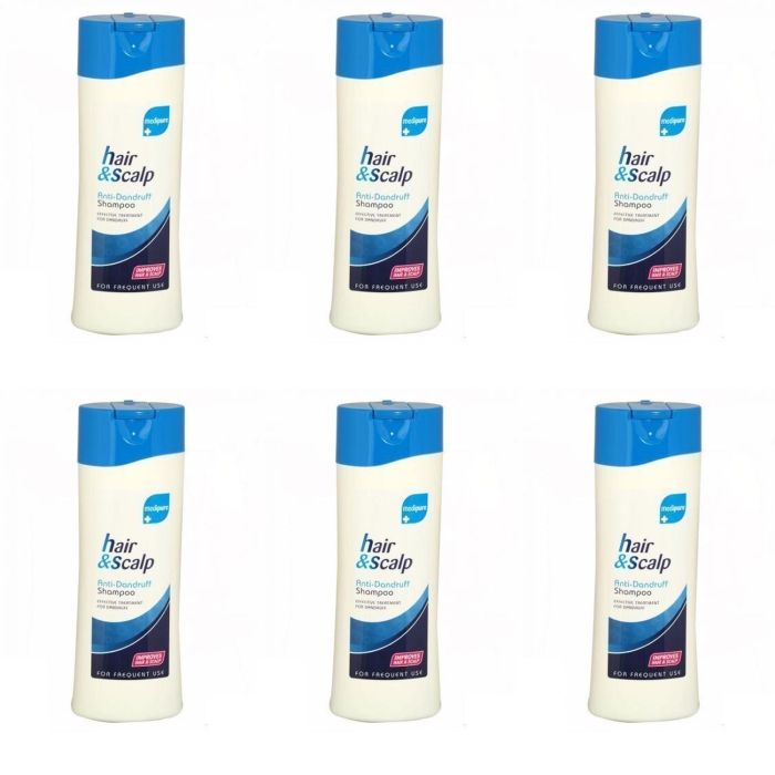 Medipure Hair and Scalp Anti-Dandruff Shampoo 400ml - Pack of 6