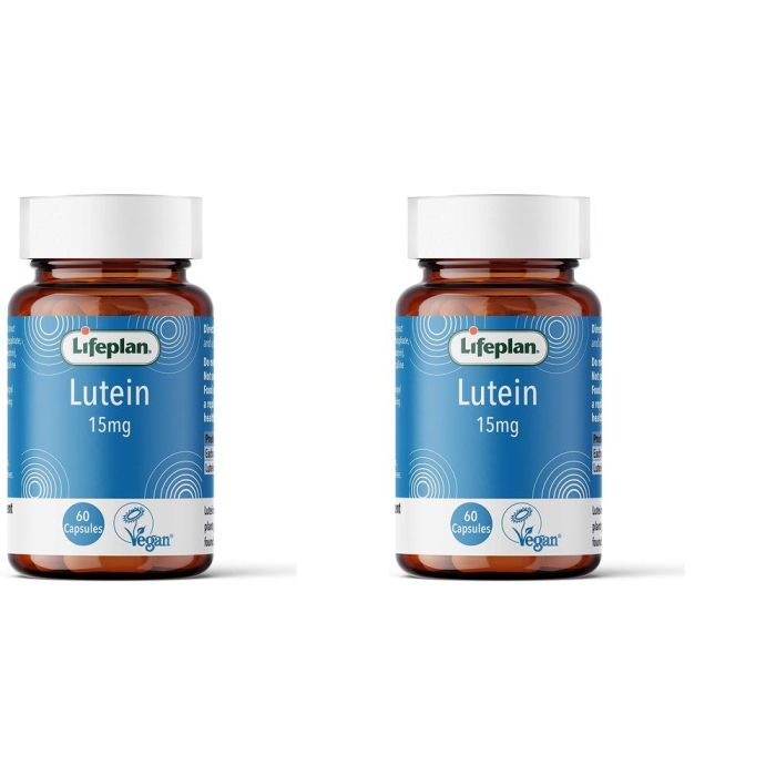 Lifeplan Lutein 15mg 60 Capsules - Pack of 2