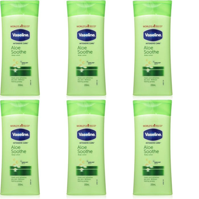 Vaseline Intensive Care Aloe Vera Body Lotion 200ml bottle
