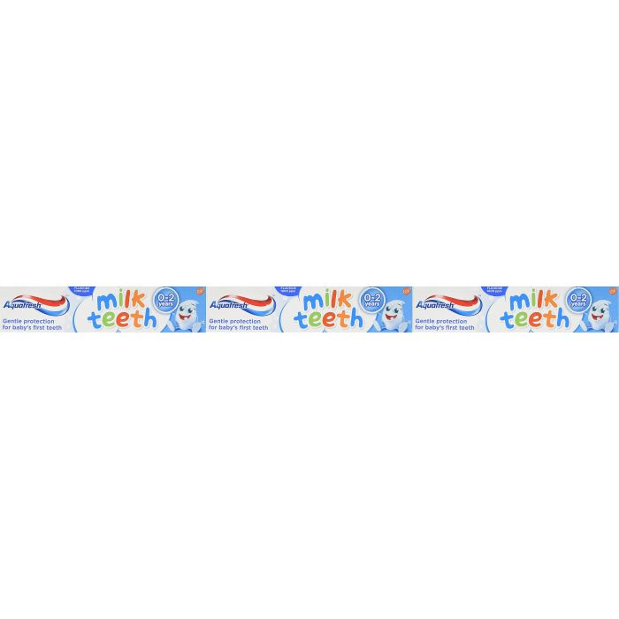 Aquafresh Milk Teeth Kids Toothpaste 0-2 Years 50ml