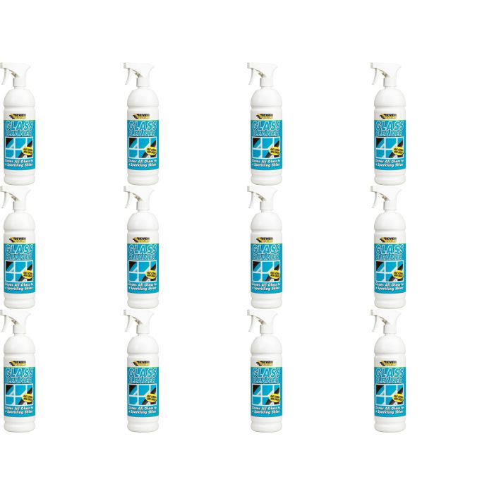 Everbuild Glass Cleaner Ready To Use Spray 1 Litre - Pack of 12