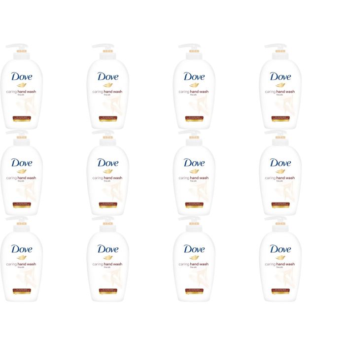 Dove Caring Hand Wash Fine Silk 250ml - Pack of 12