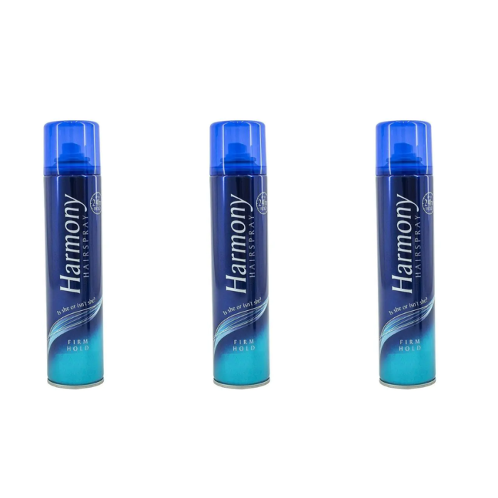 Harmony Hair Spray Firm Hold 200ml - Pack of 3