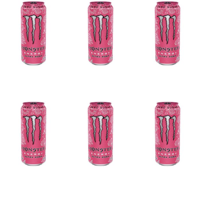 Monster Energy Drink Ultra Rosa 500ml - Pack of 6