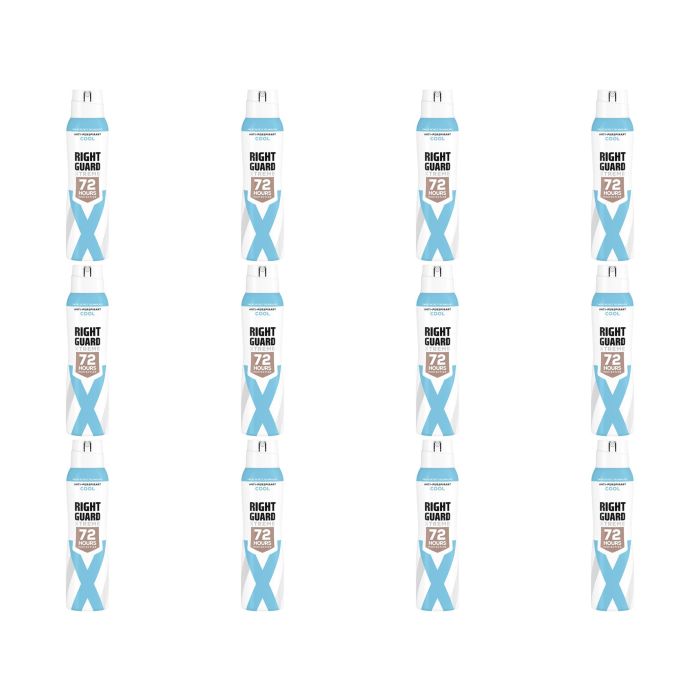 Right Guard Women Xtreme Cool Anti-Perspirant Deodorant 150ML - Pack of 12