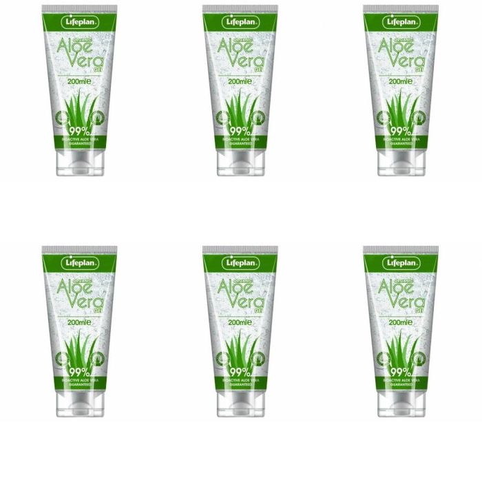 Lifeplan Aloe Vera Gel 200ml - Pack of 6