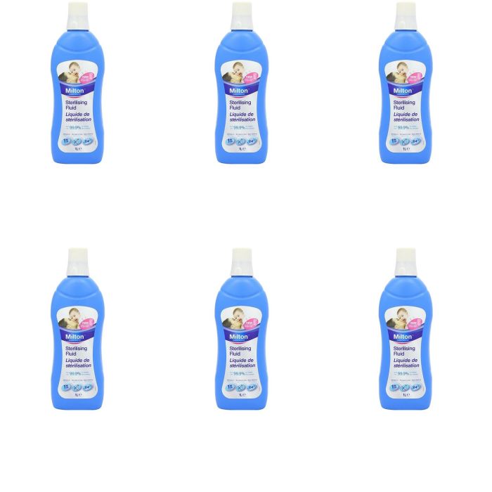 Milton Sterilising Fluid 1 Litre - Pack of 6