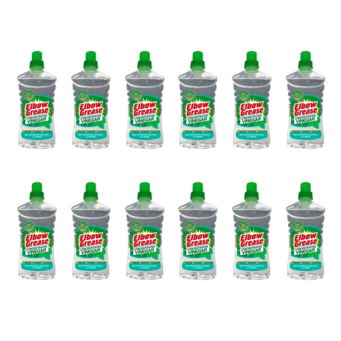 Elbow Grease Concentrated Vinegar Cleaner 750ml - Pack of 12
