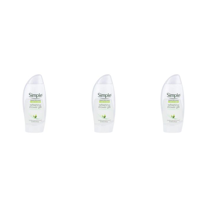 Simple Kind to Skin Refreshing Shower Gel 250ml - Pack of 3