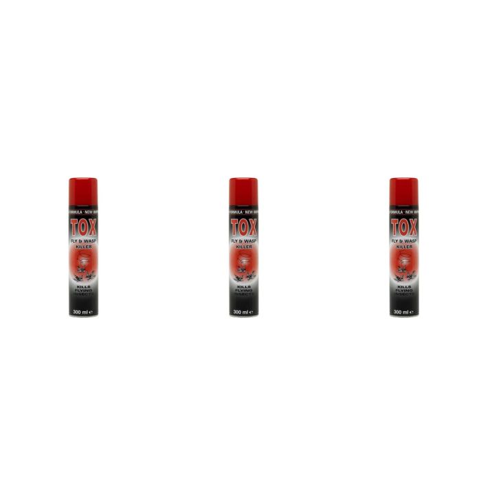 Tox Fly & Wasp Killer 300ml - Pack of 3