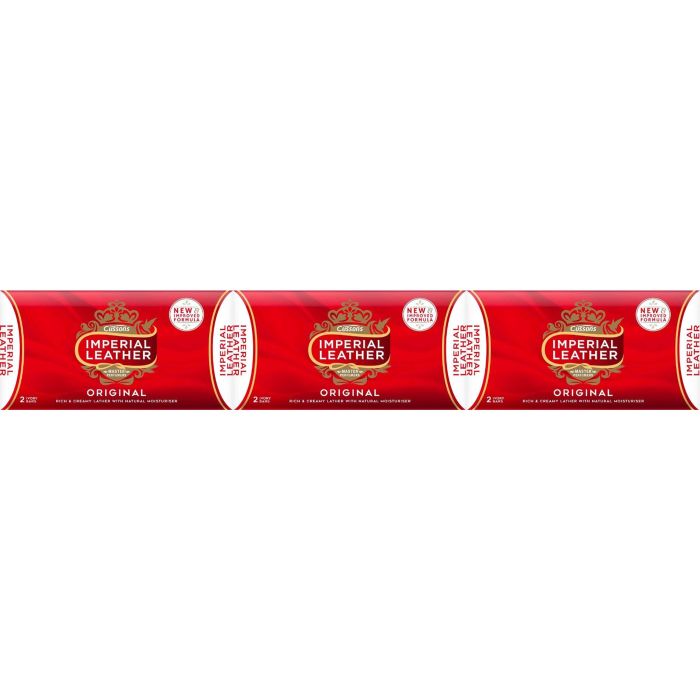 Imperial Leather Original Bar Soap 200g (2x100g) - Pack of 3
