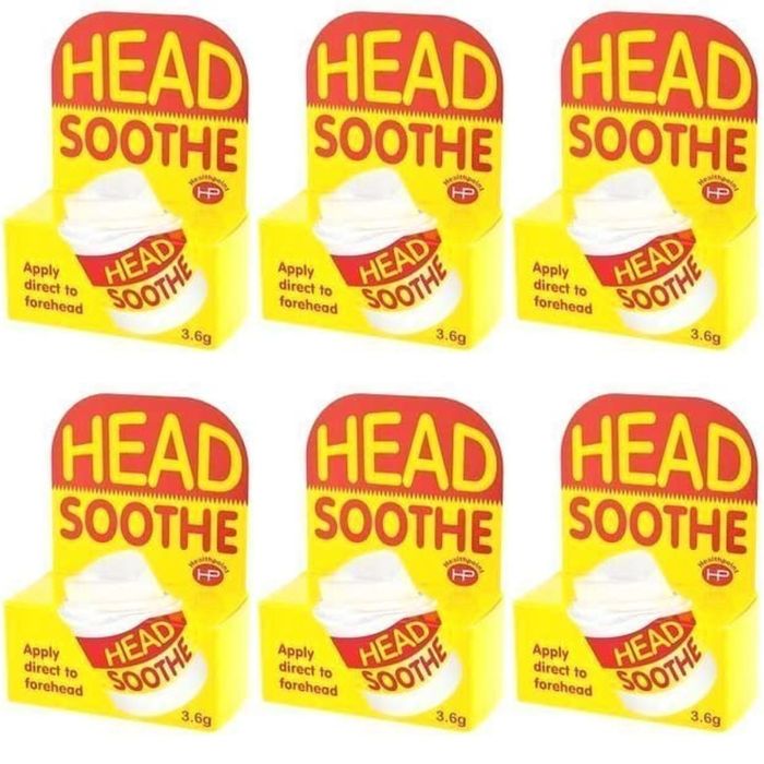 Head Soothe Temple Balm 3.6g - Pack of 6