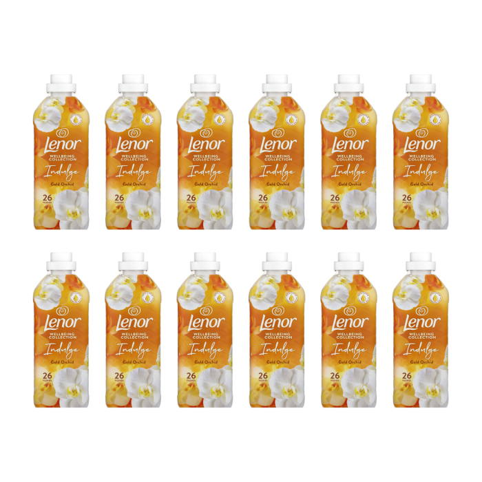 Lenor Fabric Conditioner Gold Orchid 858ml - Pack of 12