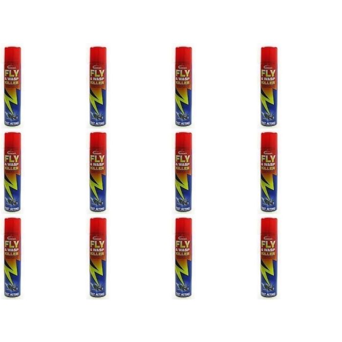 Sanmex Fly and Wasp Killer Spray 300ML - Pack of 12