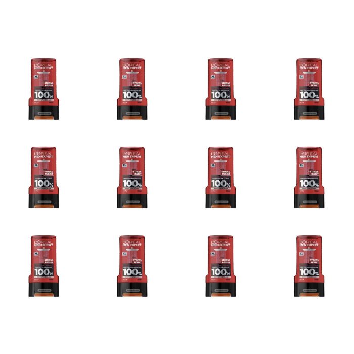 Loreal Men Expert Stress Resist Shower Gel 300ml - Pack of 12