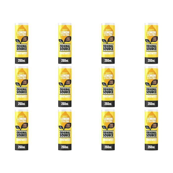 Original Source Lemon & Tea Tree Shower Gel 250ml - Pack of 12