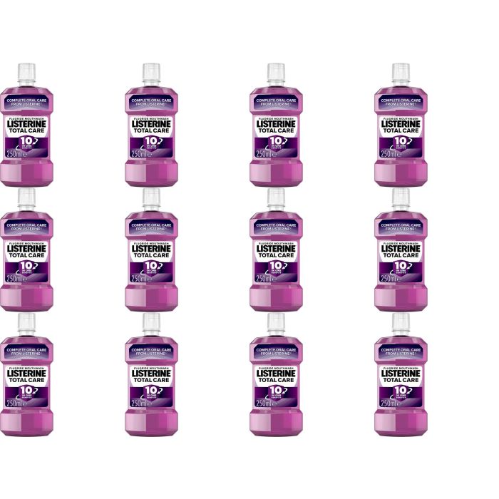 Listerine Total Care Mouthwash 250ml - Pack of 12
