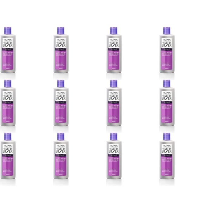 PROVOKE Touch of Silver Colour Care Conditioner 200ml - Pack of 12