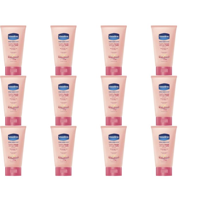Vaseline Healthy Hands & Stronger Nails Lotion 75ml - Pack of 12