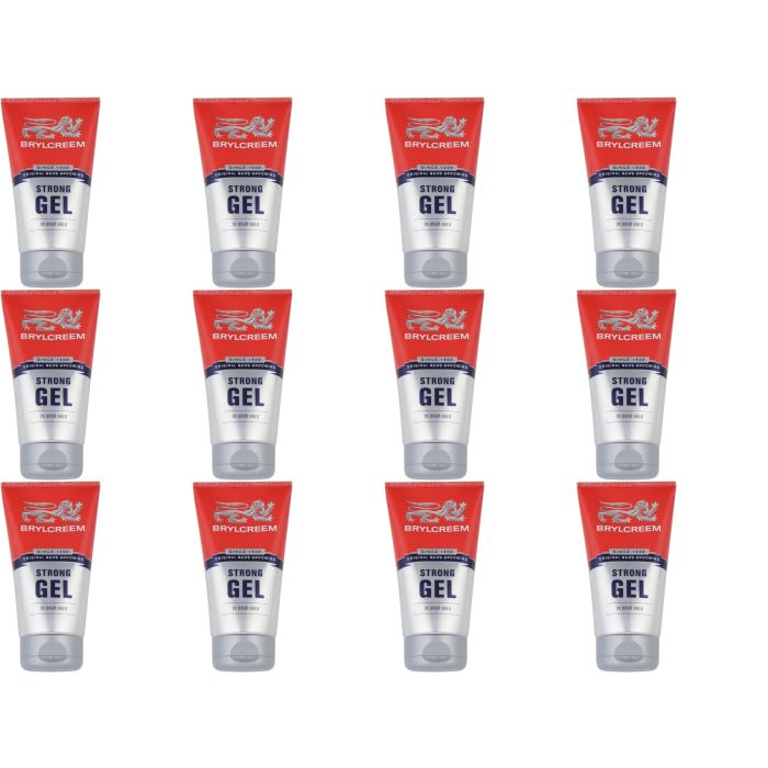 Brylcreem Strong Hold Hair Gel 150ml - Pack of 12
