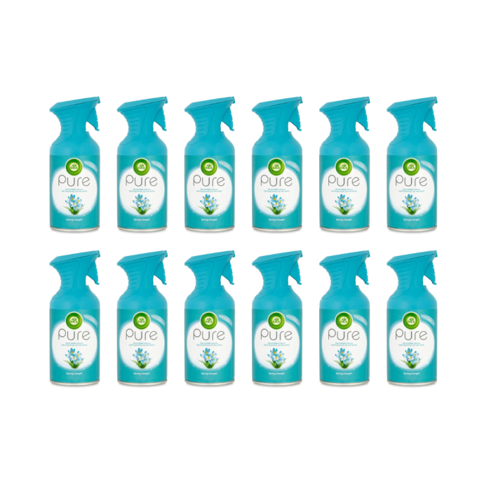 Airwick Pure Aerosol Spray Air Freshener Spring Delight 250ml 
