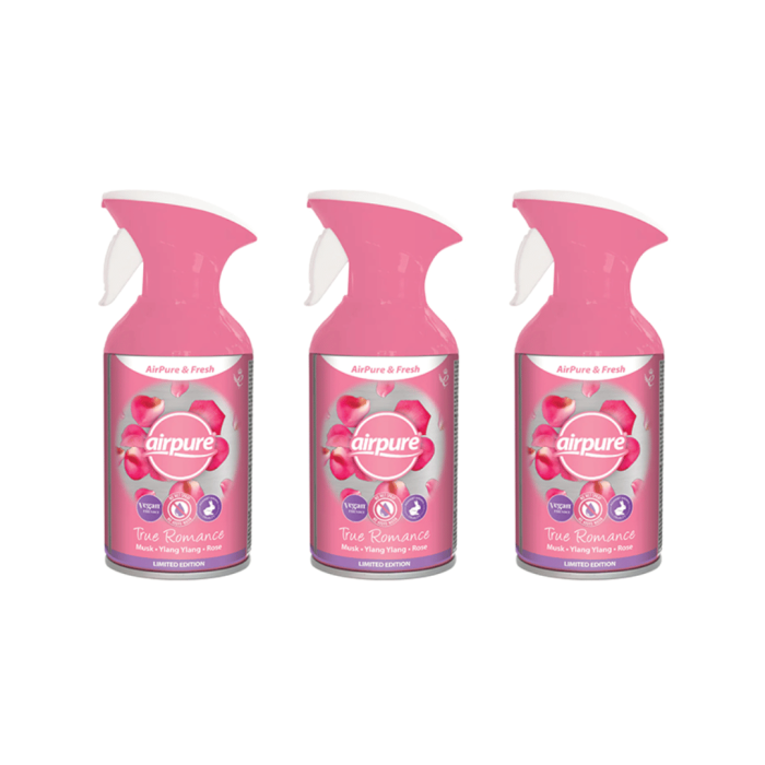 Airpure Air Freshener True Romance Trigger Spray 250ml 

