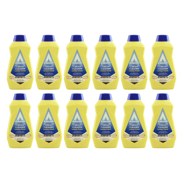 Astonish Cream Cleaner Lemon Fresh 500ml - Pack of 12