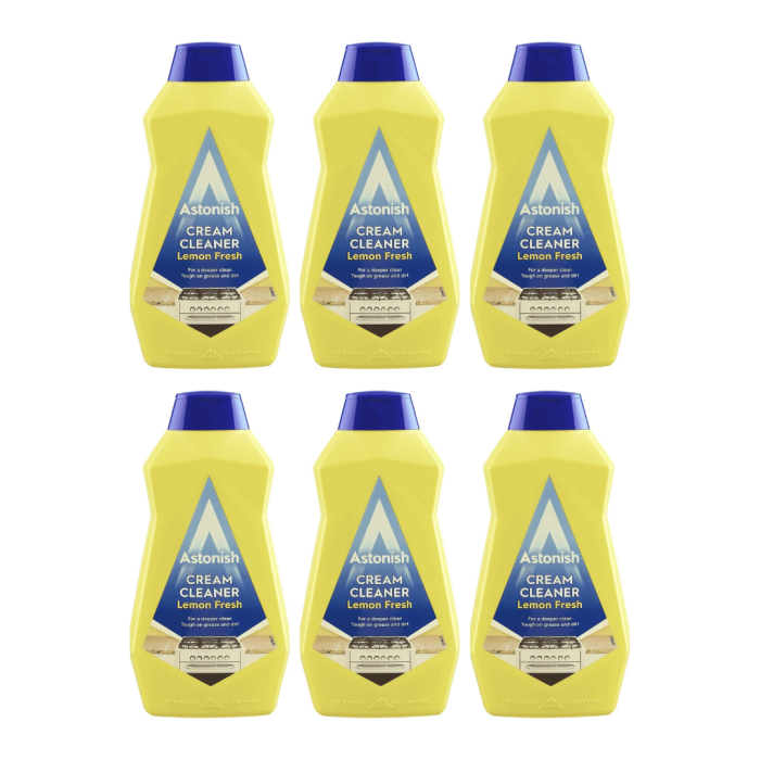 Astonish Cream Cleaner Lemon Fresh 500ml - Pack of 6