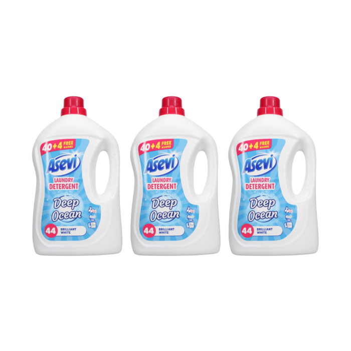 Asevi Laundry Detergent Liquid Deep Ocean 44 Wash 2.4L 