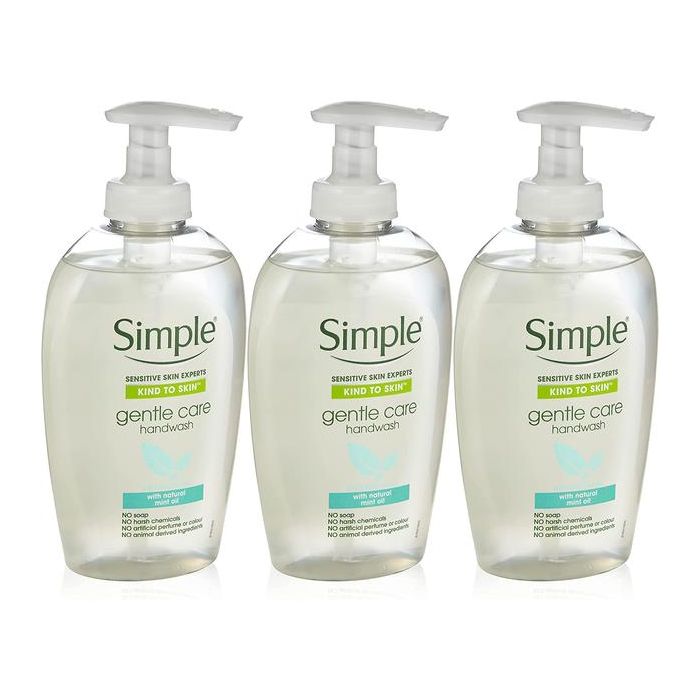 Simple Kind to Skin Gentle Care Hand Wash 250ml - Pack of 3