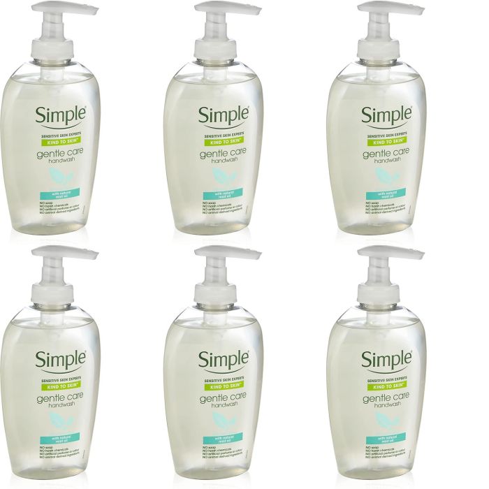 Simple Kind to Skin Gentle Care Hand Wash 250ml - Pack of 6