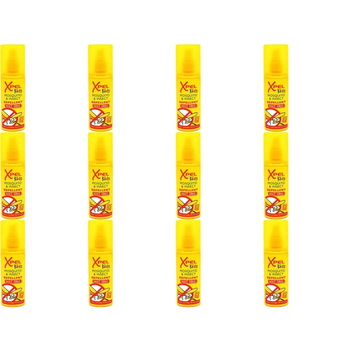 Xpel Kids Mosquito & Insect Repellent Deet Free 70ml - Pack of 12