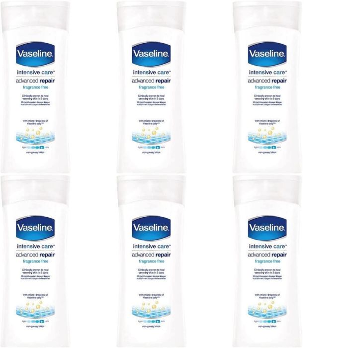 Vaseline Intensive Care Advanced Repair Lotion 200ml - Pack of 6