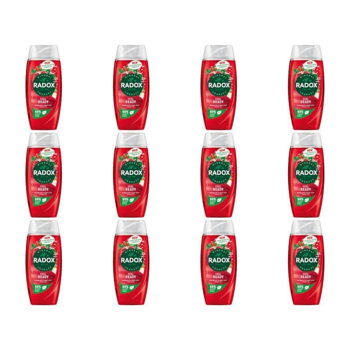 Radox Feel Ready Shower Gel 250ml - Pack of 12